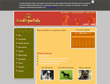 Tablet Screenshot of dovaldeportela.com